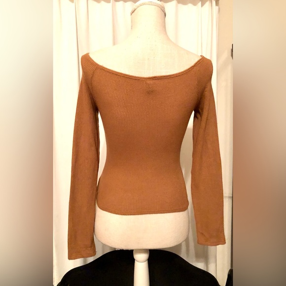 WINDSOR Women’s (Long Sleeve) Blouse In Light Brown Size Medium - Picture 5 of 11